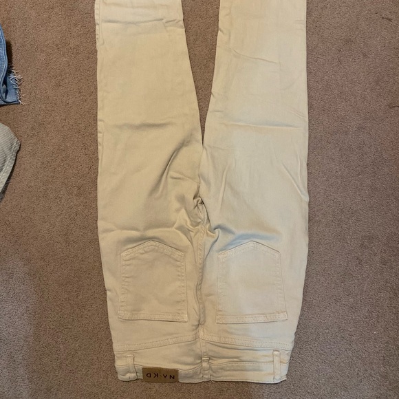 High rise beige jeans - Picture 2 of 3